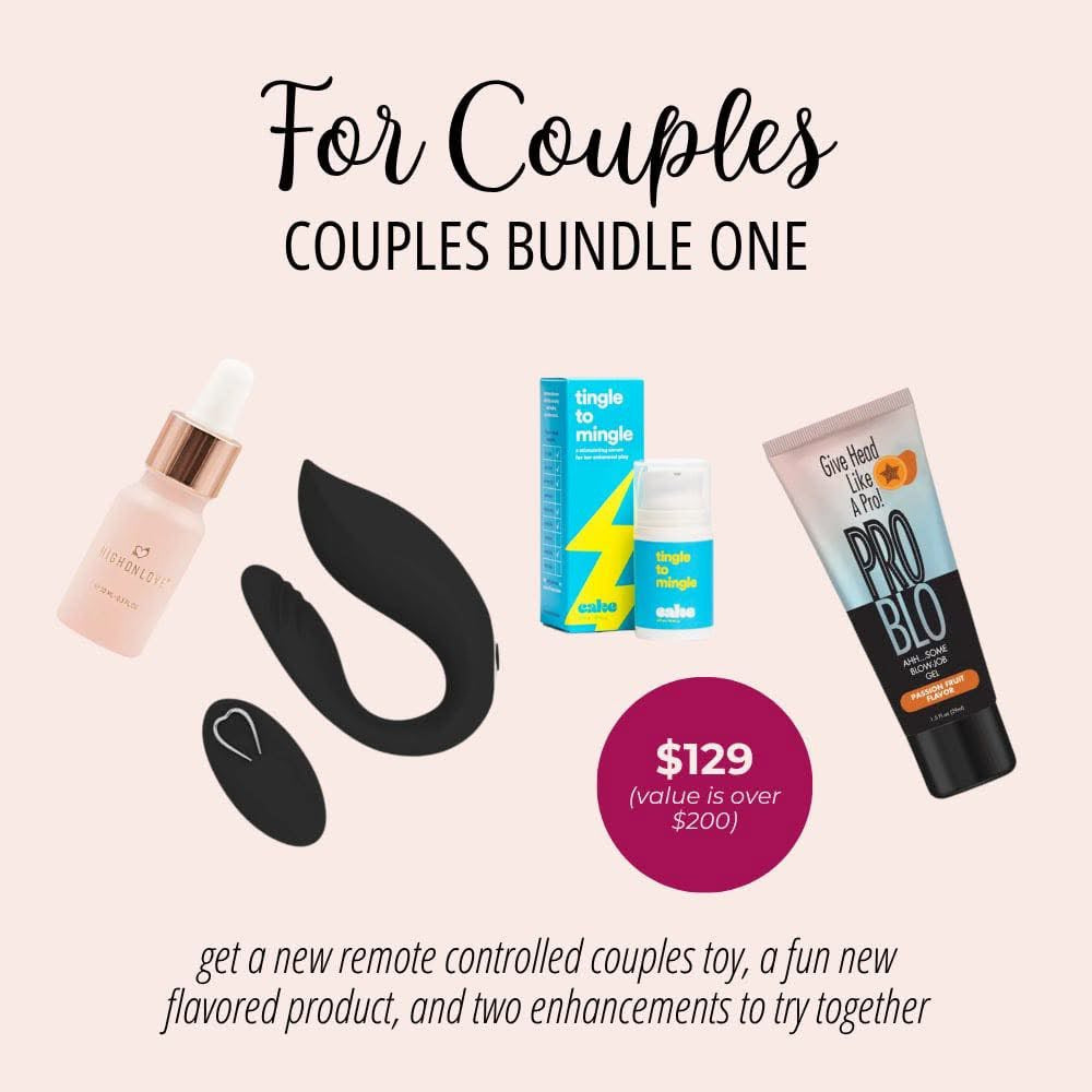 COUPLES BUNDLE 1- PRODUCT TESTER