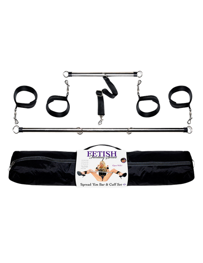 Fetish Fantasy Series - Spreader Bar and Cuffs Set