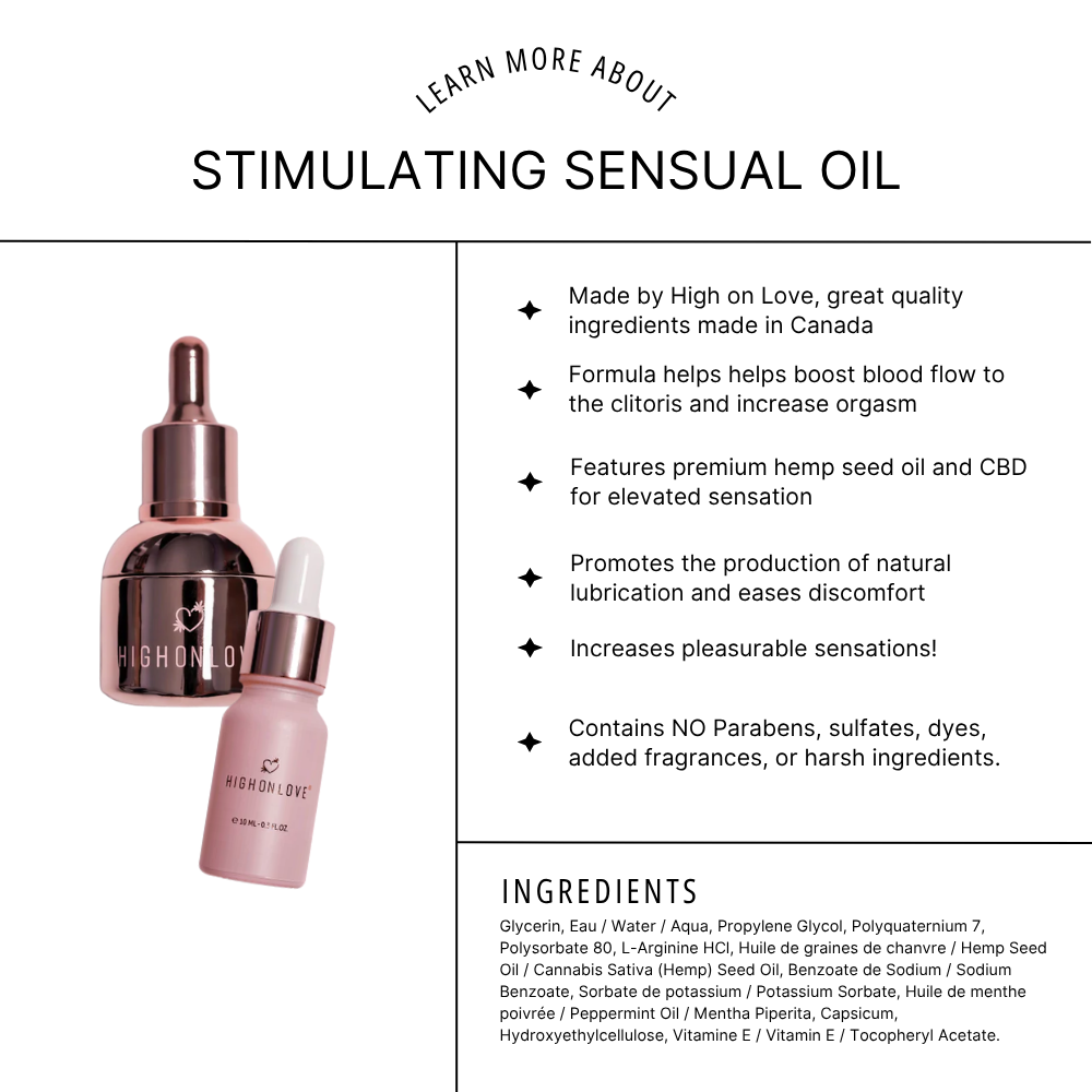 High On Love Stimulating Sensual Oil