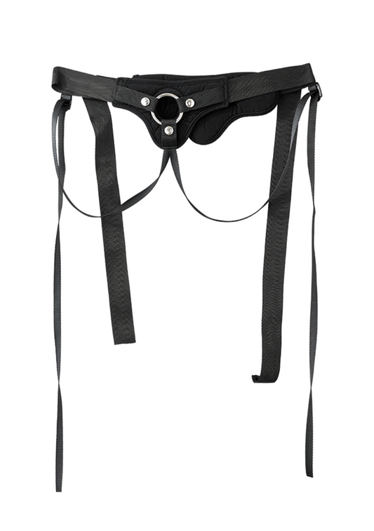 Vibrating Strap-On Harness